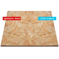 Pannello in legno OSB c3 fenolico 600 x 1250 mm vari spessori