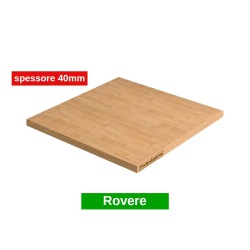 Friulindustria, Pianerottolo in legno per scala interna in legno di Rovere Slavonia spessore 40mm