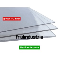 Friulindustria, Vetro sintetico Lastra Polistirene trasparente spessore 2,5