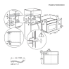 Forno multifunzione con microonde compatto AEG KMK968000T Serie 8000 CombiQuick