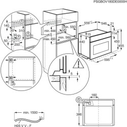 Forno a vapore compatto  Electrolux KVBAS21WX SteamBoost Serie 800
