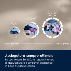 Asciugatrice Electrolux EW7H392G Serie 700 DelicateCare 9 Kg Pompa di calore