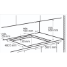 Piano cottura a gas Electrolux RGG6243LON Serie 300 Soft line 60 cm