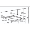 Piano cottura a gas Electrolux RGG6242LOX Serie 300 Soft line 60cm