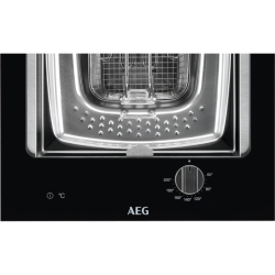 Piano cottura friggitrice  AEG HFB41100NB serie Domino Crystal Line 36 cm