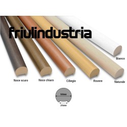 Friulindustria, corrimano tondo fresato, diametro 50mm