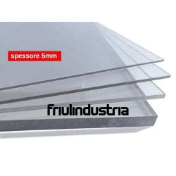 Friulindustria, Vetro sintetico trasparente spessore 5mm