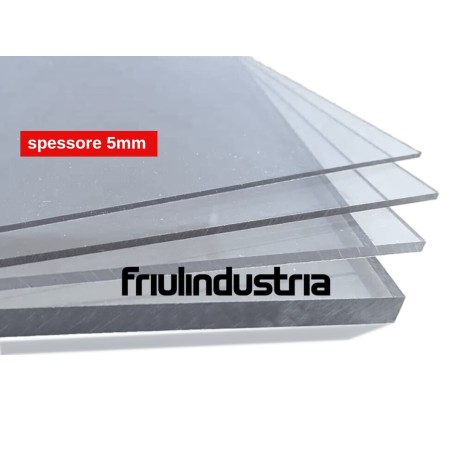 Friulindustria, Vetro sintetico trasparente spessore 5mm