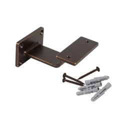 Supporto quadro per corrimano in legno sagomato, diversi colori